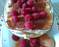 Tiramisu rafraîchissant aux framboises