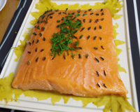 Dos de saumon en croûte