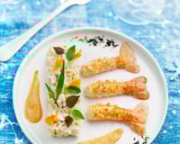 Risotto au champagne et langoustines