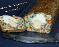 Beaucoup de couleurs dans cette terrine très fraîche