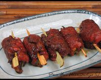 Makis de bœuf aux Cinq légumes : tapas à la plancha