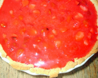 Tarte aux pralines sans gluten