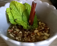 Dessert de poires façon crumble