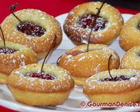 La cerise sur le financier amande / pistache