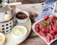 Sauce bourguignonne pour fondue