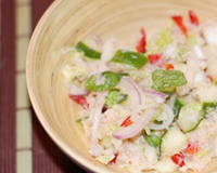 Une salade rapide et facile à faire.