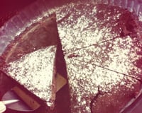 Gâteau au chocolat sans sucre