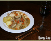 Mijoté de 'coucou de Malines' à la bière et aux légumes