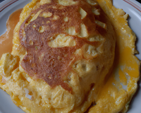 Omelette au Comté et au Miel