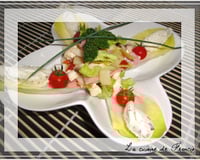 Salade à ma façon, fromage et légumes