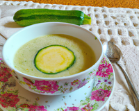 Potage à la courgette