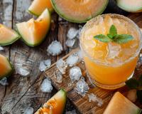 Voici la recette parfaite pour utiliser un melon un peu trop mûr !