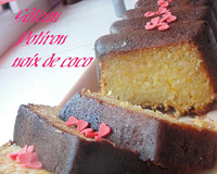 Gâteau potiron et noix de coco