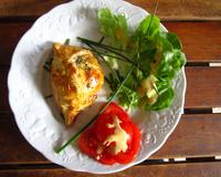 Recette tape à l'oeil et délicieuse : le chèvre frais fond dans la bouche.