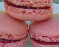 Macaron à la groseille