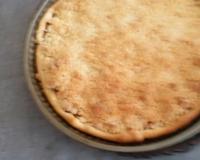 Délicieuse tarte croustillante à l'extérieure et fondante à l'intérieure
