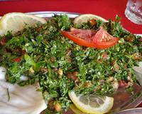 Un plat délicieux, en entrée, ou dans un mezze Libanais, assaisonnée à la manière du Nord du Liban
