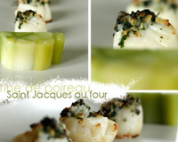 Noix de Saint-Jacques à la coriandre