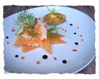 Tourteau à la mayonnaise provençale