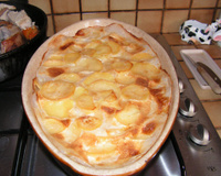 Gratin dauphinois généreux en noix de muscade