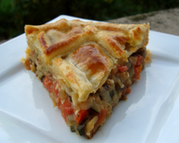 Tourte à la ratatouille