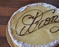 Tarte au citron, lemon curd