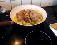 Côtes de porc au chou chinois