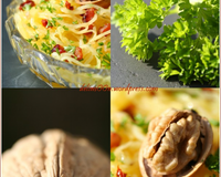 Courge spaghetti en salade