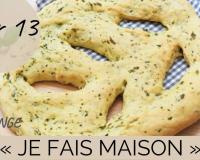 Challenge "je fais maison" Jour 13 : une fougasse