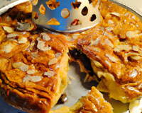 Galette des rois à la crème amandine