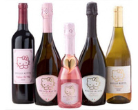 Apéro trop mignon avec les vins Hello Kitty