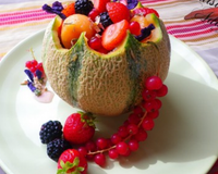 Une délicieuse salade de fruits.