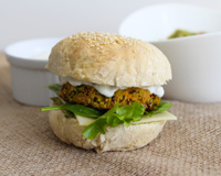 Burgers végétariens au guacamole