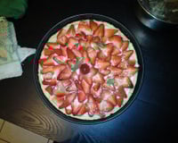 Tarte aux fraises savoureuse