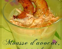 Verrine de la terre et de la mer