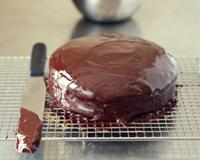 Fondant au chocolat et son nappage