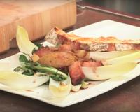 Douce salade de pommes de terre aux lardons et au Maroilles ... Une recette régionale et gourmande.