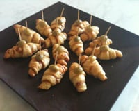 Croissants apéritifs à la ciboulette