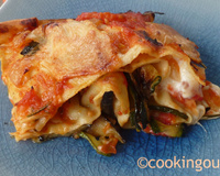 Lasagnes aux légumes du soleil parfumées à l'esprit de bœuf Ariaké