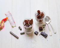 Verrines choco-caramel