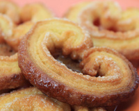 Palmiers au sucre et beurre de cacahuètes