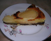 Tarte poires chocolat inratable