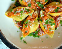 Conchiglioni farcis au thon et au chèvre