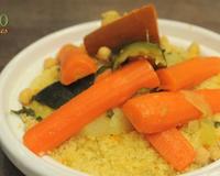 Bien qu'avec un peu d'épaule d'agneau ce couscous fait surtout la part belle aux légumes, pour retrouver les saveurs des plats typiques du Maghreb et un…