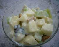 Une salade d'hiver, pleine de goût et réconfortante, délicieuse en amuse-bouche par exemple.