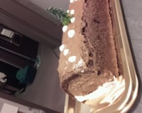 Bûche façon forêt noire