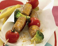 De jolies brochettes pour l'été.