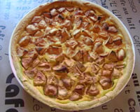 Tarte crèmeuse aux pommes