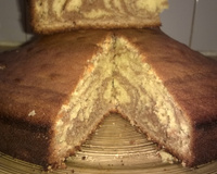Gâteau zébré du Chef Damien