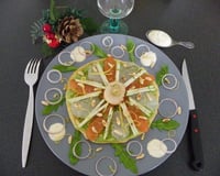 Duo de Gravlax sur un blini